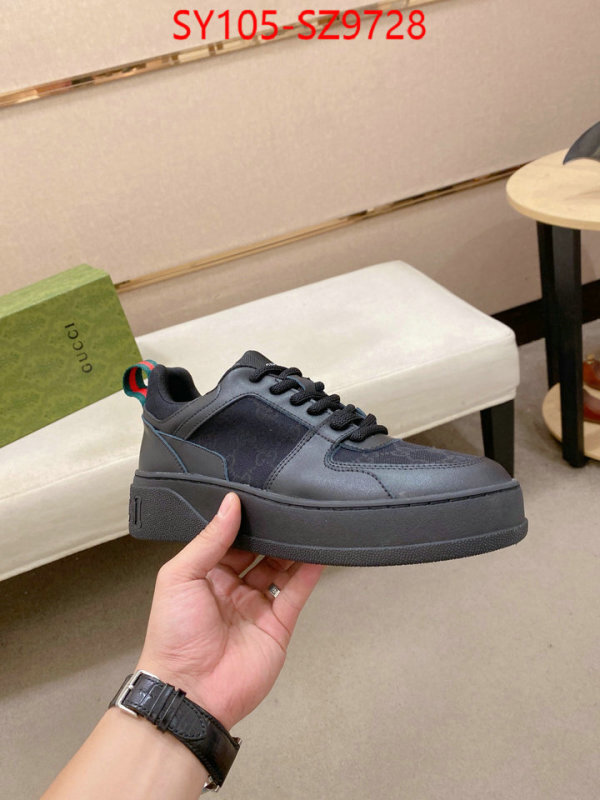 Men Shoes-Gucci 1:1 replica wholesale ID: SZ9728 $: 105USD