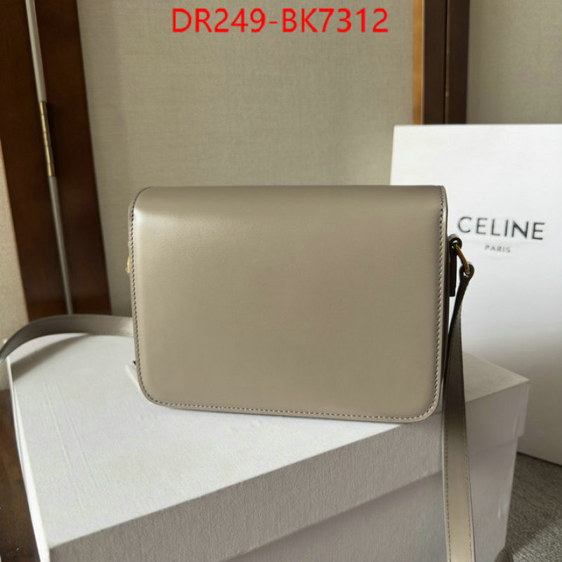 Celine Bags(TOP)-Triomphe Series cheap high quality replica ID: BK7312 $: 249USD,