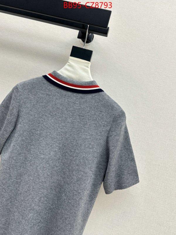 Clothing-Dior designer wholesale replica ID: CZ8793 $: 95USD