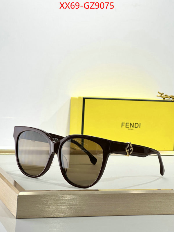 Glasses-Fendi top quality designer replica ID: GZ9075 $: 69USD