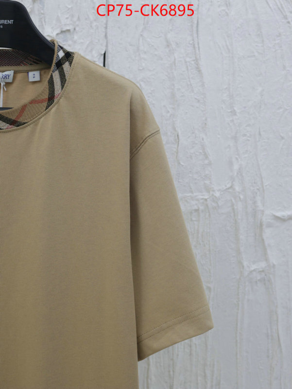 Clothing-Burberry wholesale replica shop ID: CK6895 $: 75USD
