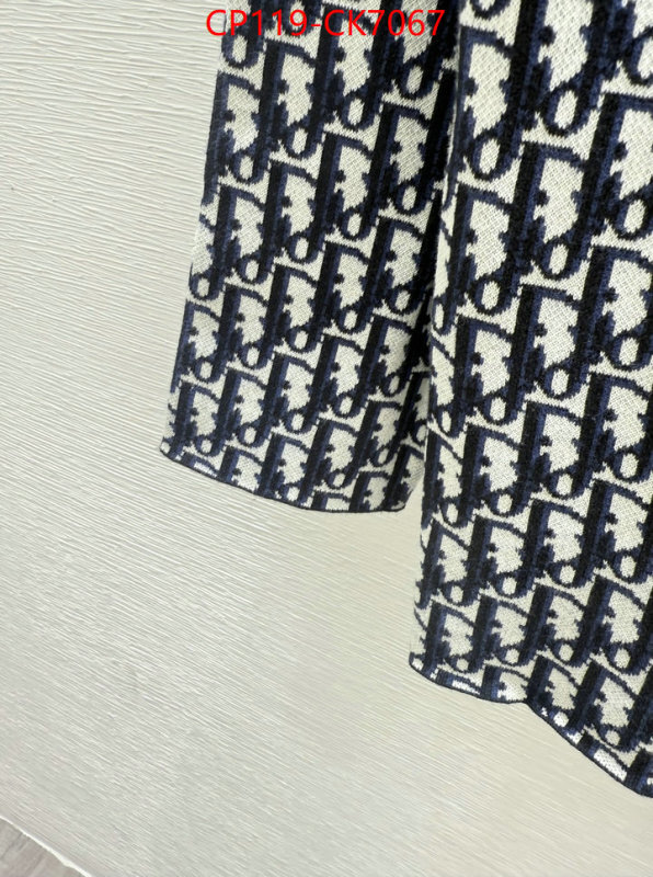 Clothing-Dior high quality ID: CK7067 $: 119USD