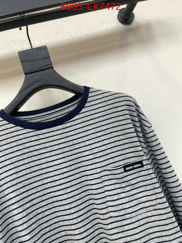 Clothing-MIU MIU shop now ID: CK7472 $: 85USD