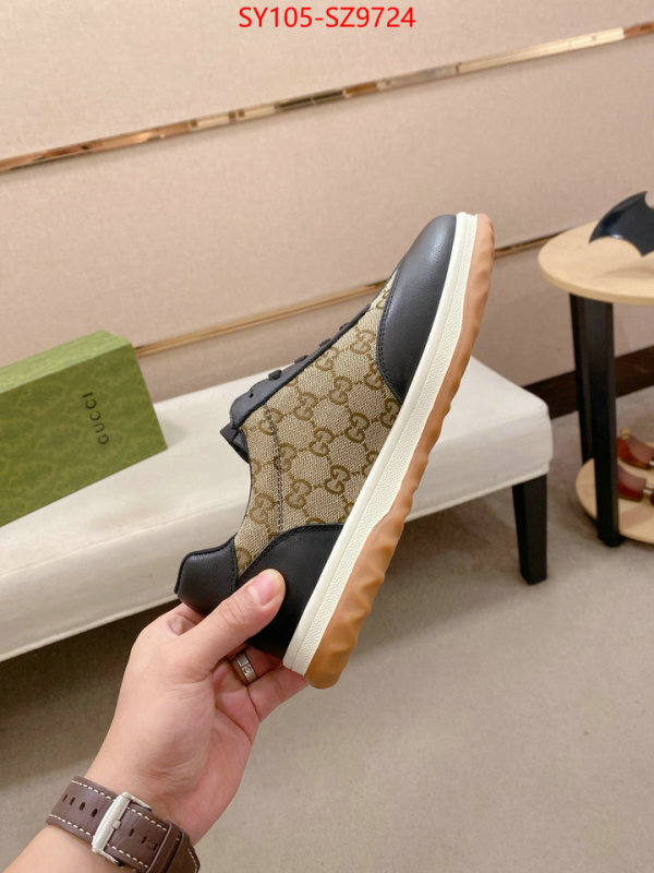 Men Shoes-Gucci shop cheap high quality 1:1 replica ID: SZ9724 $: 105USD