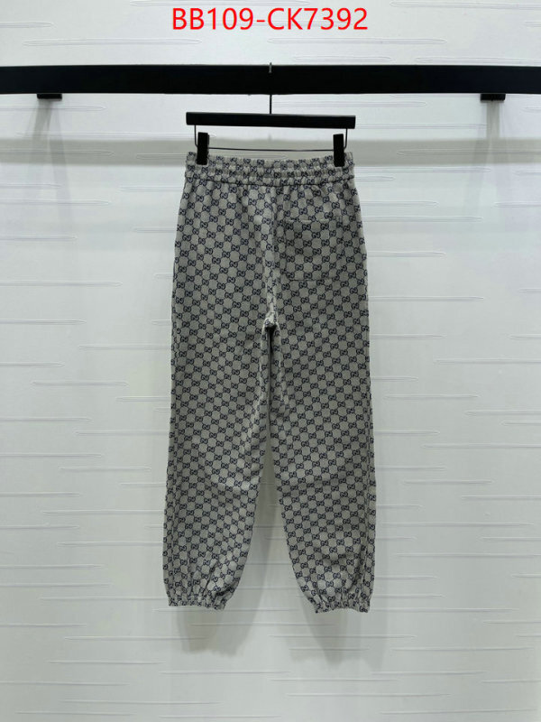 Clothing-Gucci online sales ID: CK7392 $: 109USD