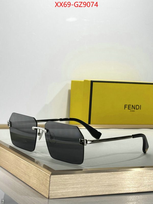 Glasses-Fendi 7 star quality designer replica ID: GZ9074 $: 69USD