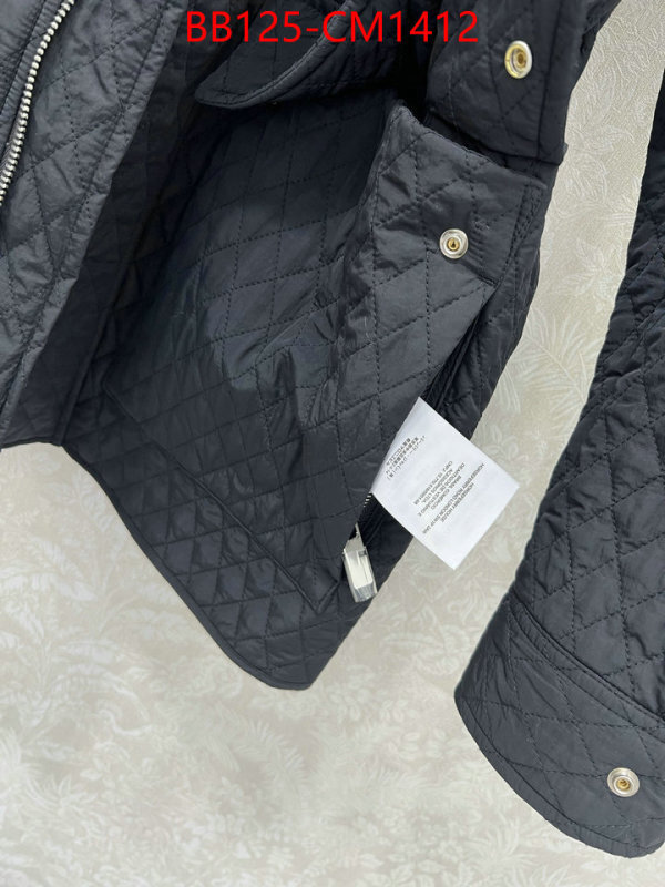 Clothing-Burberry replica wholesale ID: CM1412 $: 125USD