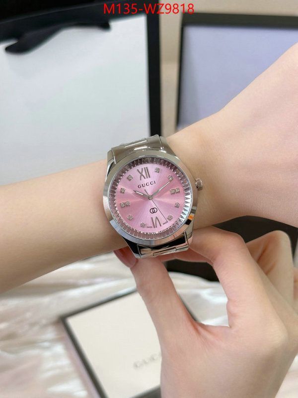 Watch(4A)-Gucci 1:1 ID: WZ9818 $: 135USD