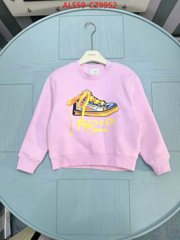 Kids clothing-Fendi designer 1:1 replica ID: CZ9952 $: 59USD