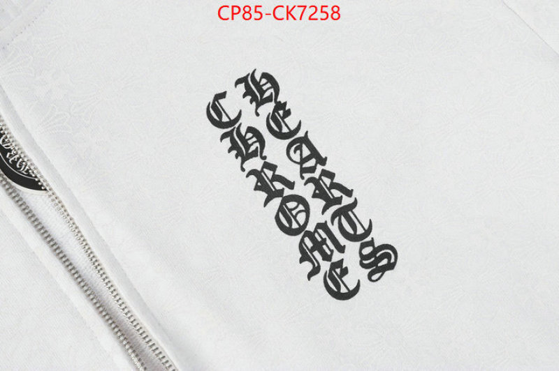 Clothing-Chrome Hearts replcia cheap from china ID: CK7258 $: 85USD