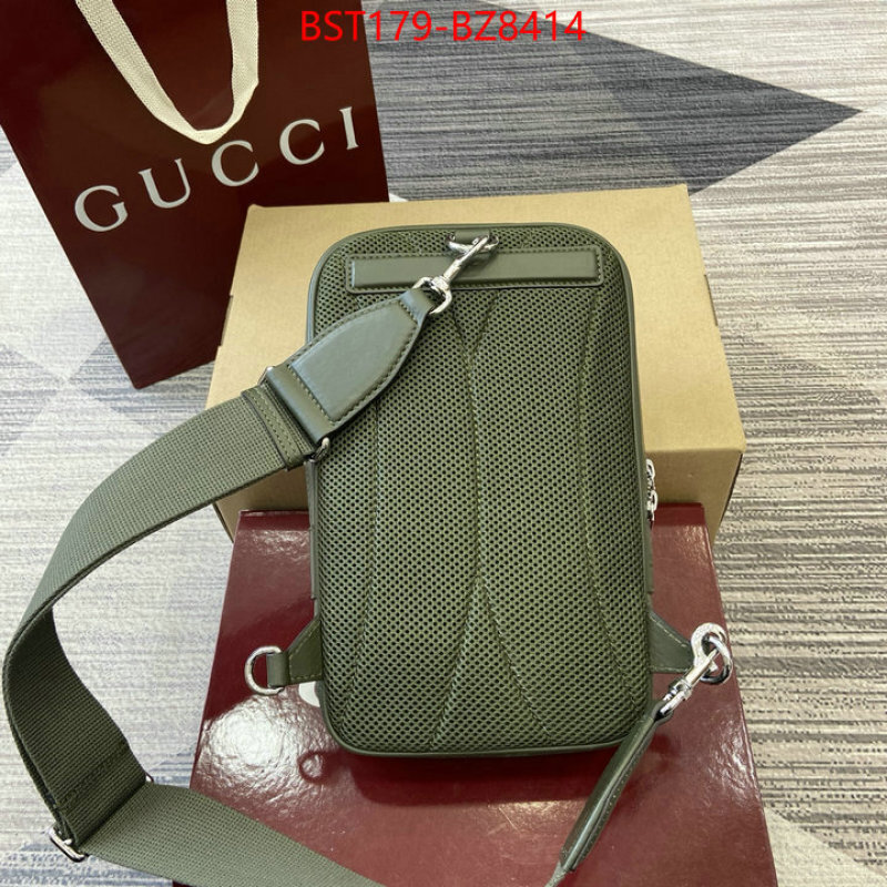 Gucci Bags(TOP)-Crossbody- best quality fake ID: BZ8414 $: 179USD,