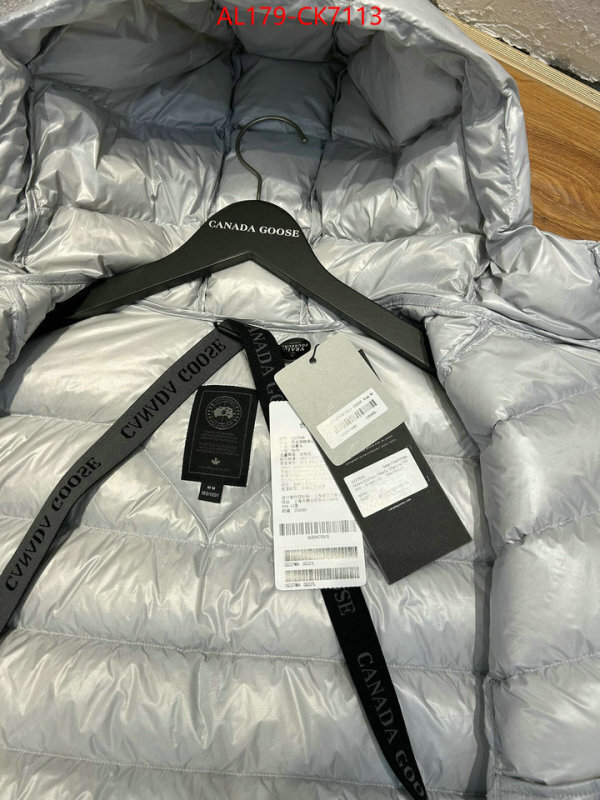 Down jacket Women-Canada Goose shop the best high quality ID: CK7113 $: 179USD