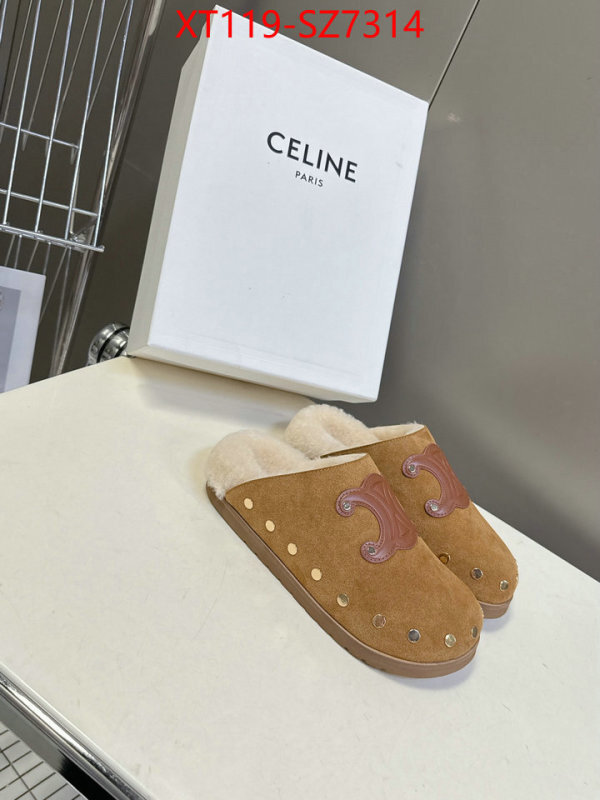 Women Shoes-CELINE what is top quality replica ID: SZ7314 $: 119USD