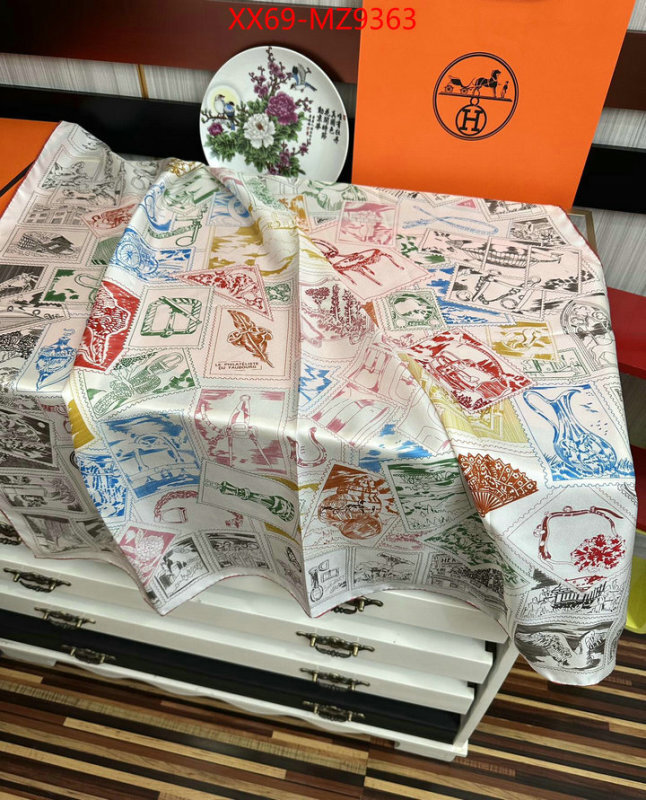Scarf-Hermes luxury fake ID: MZ9363 $: 69USD