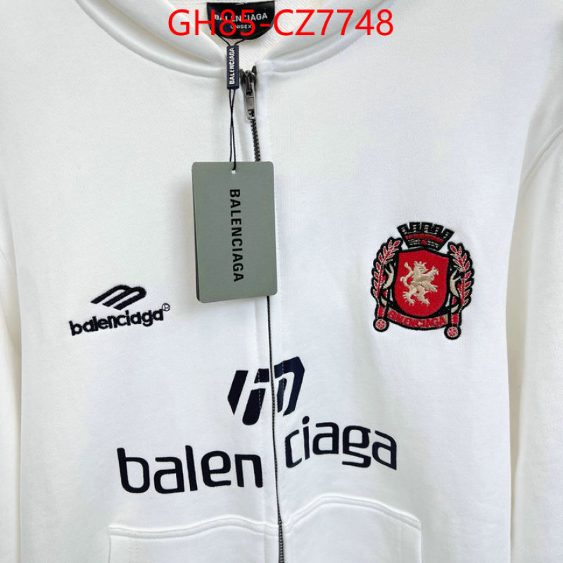 Clothing-Balenciaga top 1:1 replica ID: CZ7748 $: 85USD