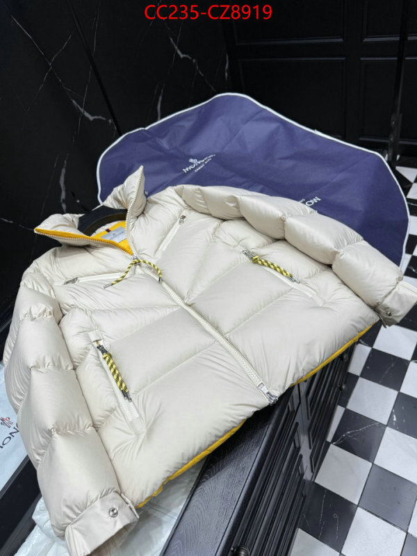 Down jacket Men-Moncler the best ID: CZ8919 $: 235USD