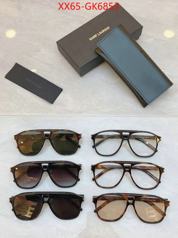 Glasses-YSL high quality happy copy ID: GK6853 $: 65USD