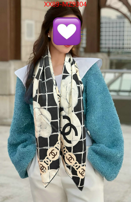 Scarf-Chanel shop ID: MZ9304 $: 89USD