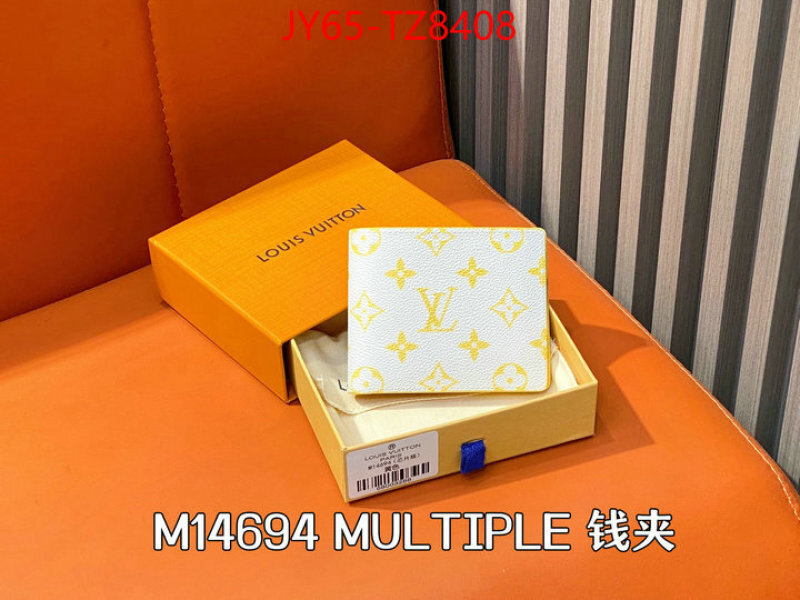 LV Bags(TOP)-Wallet wholesale ID: TZ8408 $: 65USD,