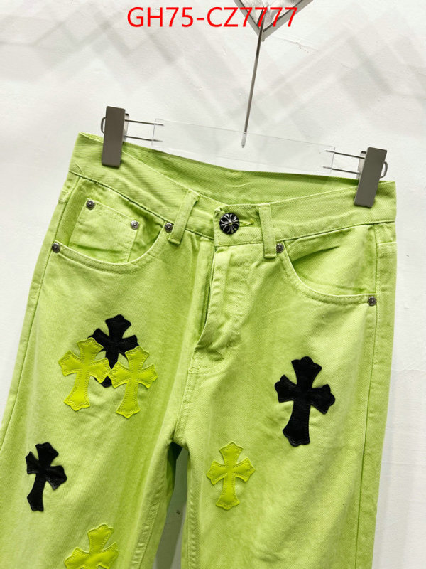 Clothing-Chrome Hearts from china ID: CZ7777 $: 75USD
