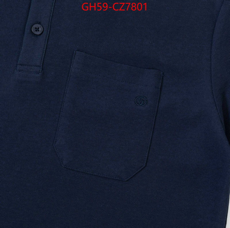Clothing-Gucci high ID: CZ7801 $: 59USD