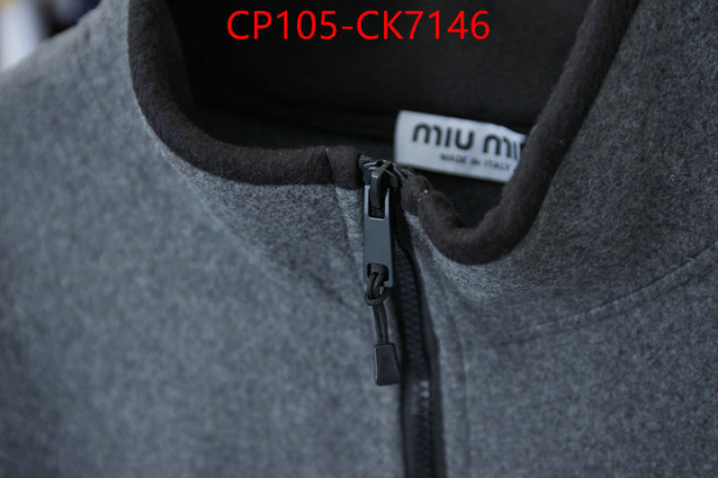 Clothing-MIU MIU buy ID: CK7146 $: 105USD