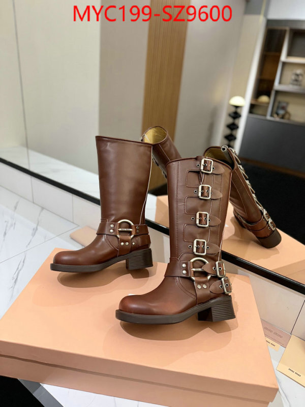 Women Shoes-Miu Miu we provide top cheap aaaaa ID: SZ9600 $: 199USD