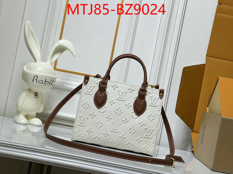 LV Bags(4A)-Handbag Collection- high quality online ID: BZ9024 $: 85USD,