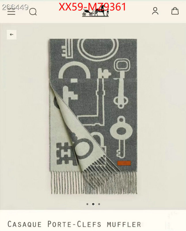 Scarf-Hermes high quality replica designer ID: MZ9361 $: 59USD