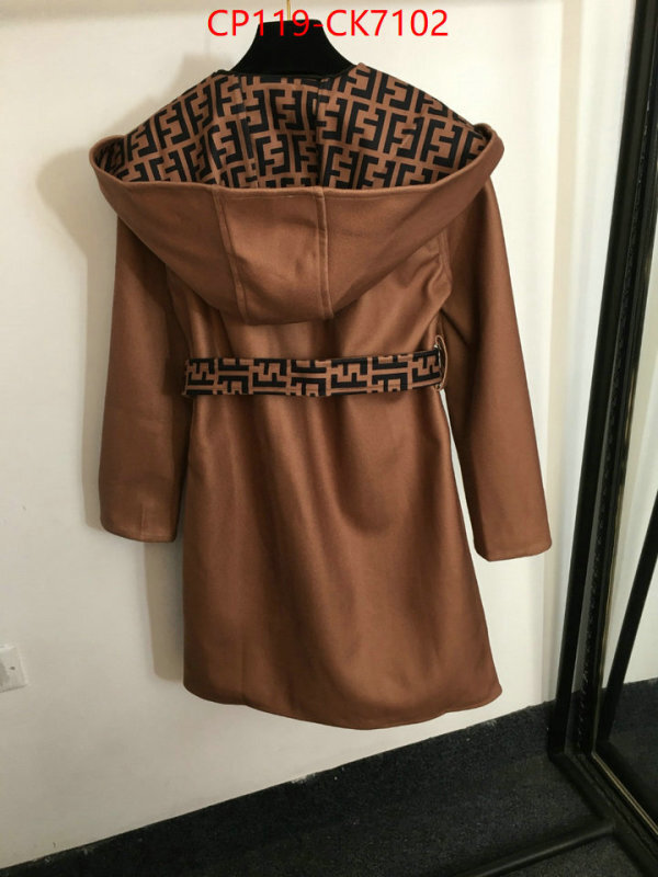 Down jacket Women-Fendi perfect quality ID: CK7102 $: 119USD