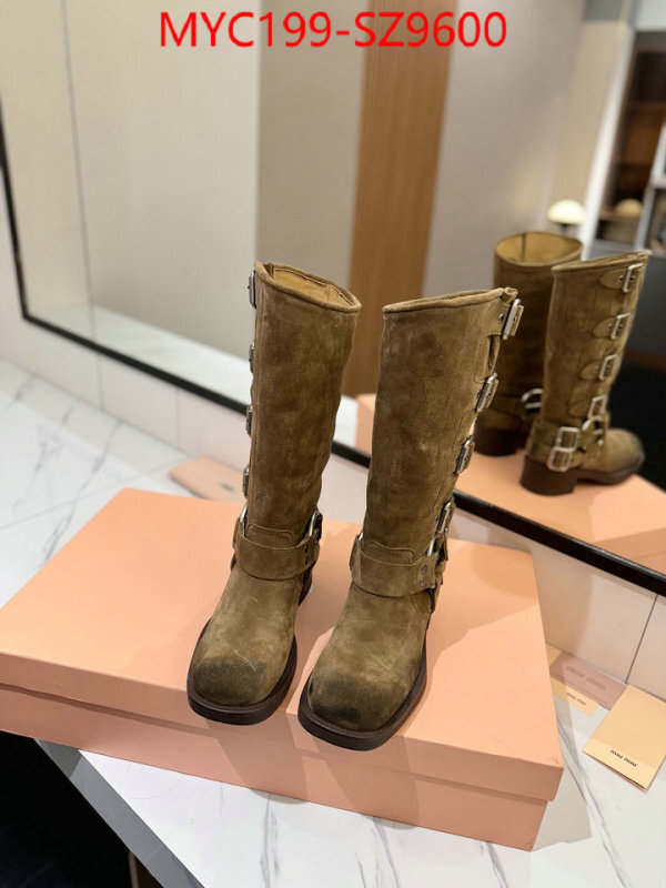 Women Shoes-Miu Miu we provide top cheap aaaaa ID: SZ9600 $: 199USD