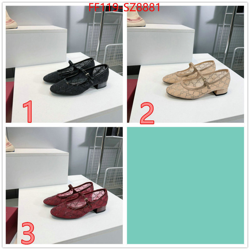 Women Shoes-Gucci shop cheap high quality 1:1 replica ID: SZ8881 $: 119USD