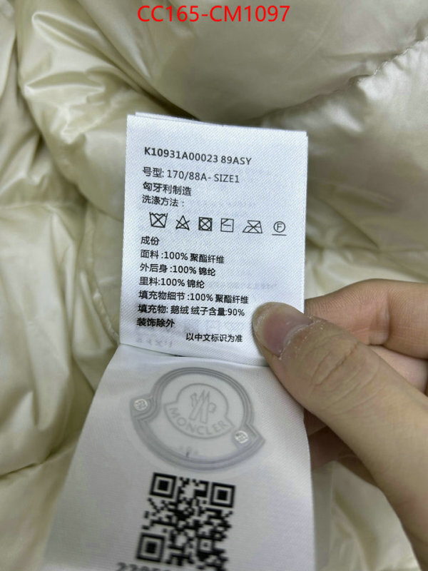 Down jacket Women-Moncler outlet sale store ID: CM1097 $: 165USD