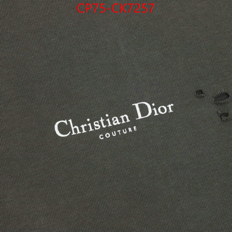 Clothing-Dior replica 1:1 high quality ID: CK7257 $: 75USD