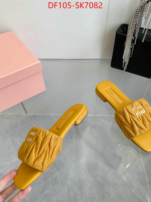 Women Shoes-Miu Miu replica 1:1 high quality ID: SK7082 $: 105USD