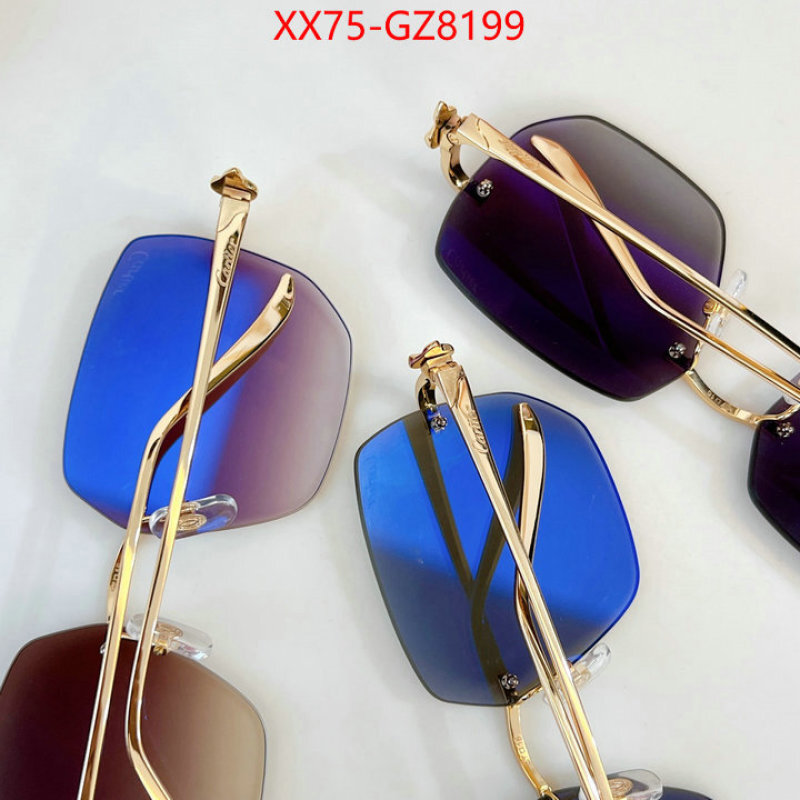 Glasses-Cartier shop cheap high quality 1:1 replica ID: GZ8199 $: 75USD