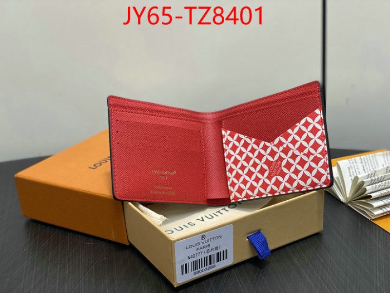 LV Bags(TOP)-Wallet is it ok to buy replica ID: TZ8401 $: 65USD,