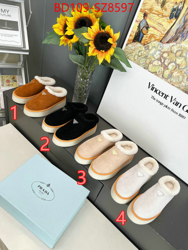 Women Shoes-Prada top quality fake ID: SZ8597 $: 109USD
