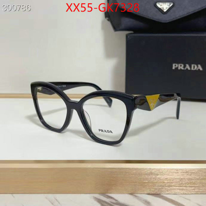 Glasses-Prada high quality online ID: GK7328 $: 55USD
