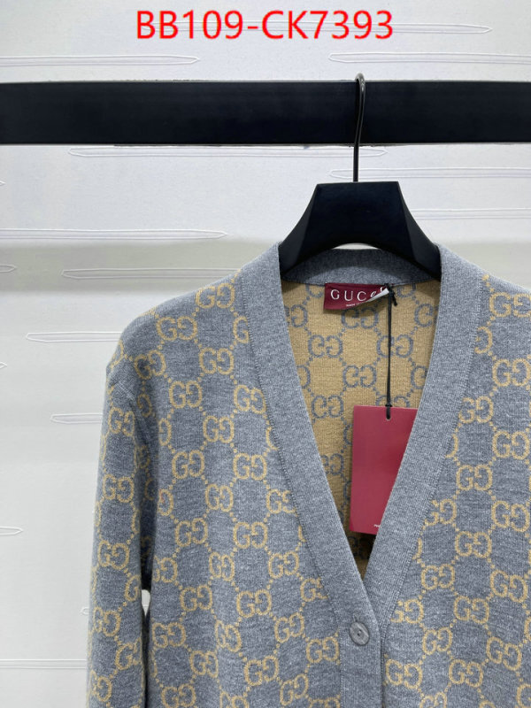 Clothing-Gucci highest product quality ID: CK7393 $: 109USD