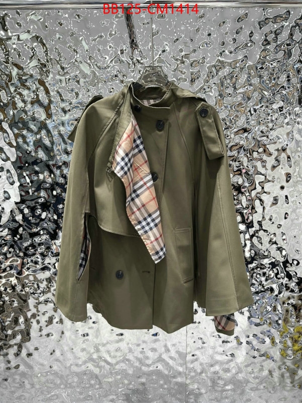 Clothing-Burberry the best ID: CM1414 $: 125USD
