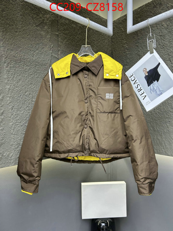Down jacket Women-Miu Miu what are the best replica ID: CZ8158 $: 209USD