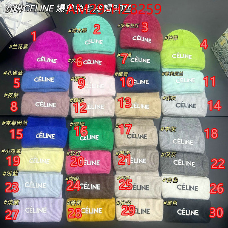 Cap(Hat)-Celine ID: HZ8259 $: 29USD