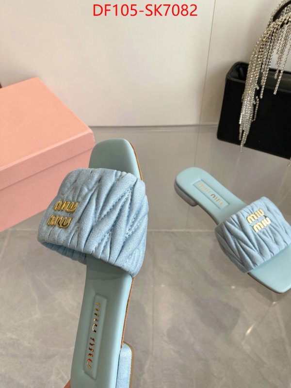 Women Shoes-Miu Miu replica 1:1 high quality ID: SK7082 $: 105USD