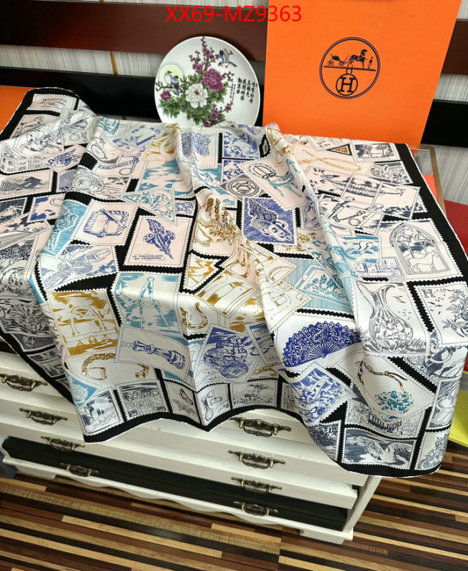 Scarf-Hermes luxury fake ID: MZ9363 $: 69USD