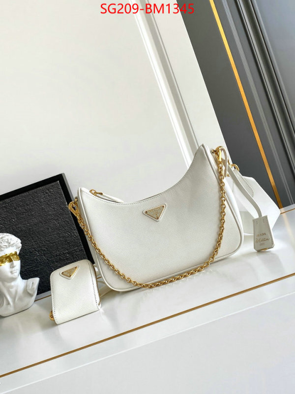 Prada Bags(TOP)-Crossbody- good quality replica ID: BM1345 $: 209USD,