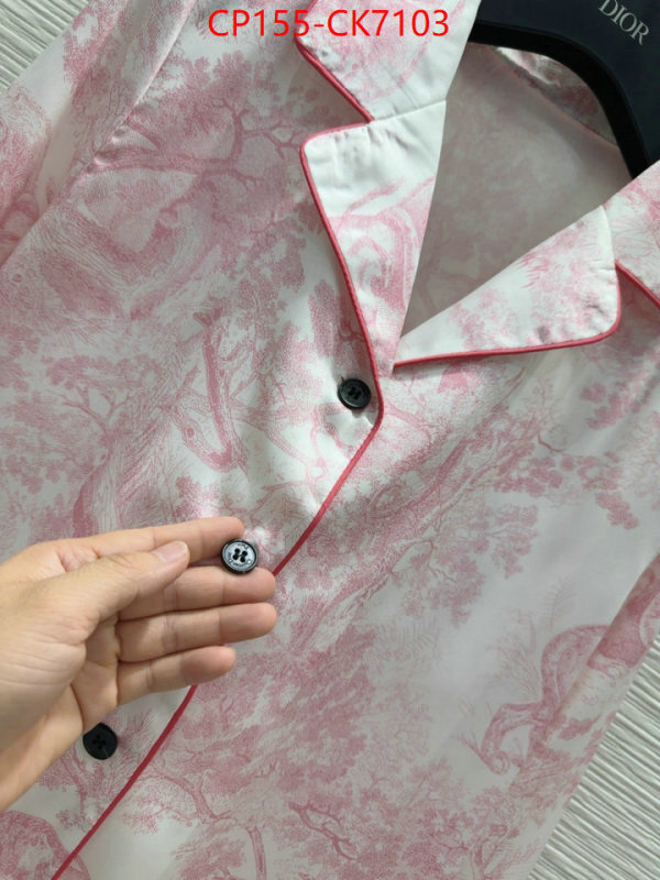 Clothing-Dior quality replica ID: CK7103 $: 155USD