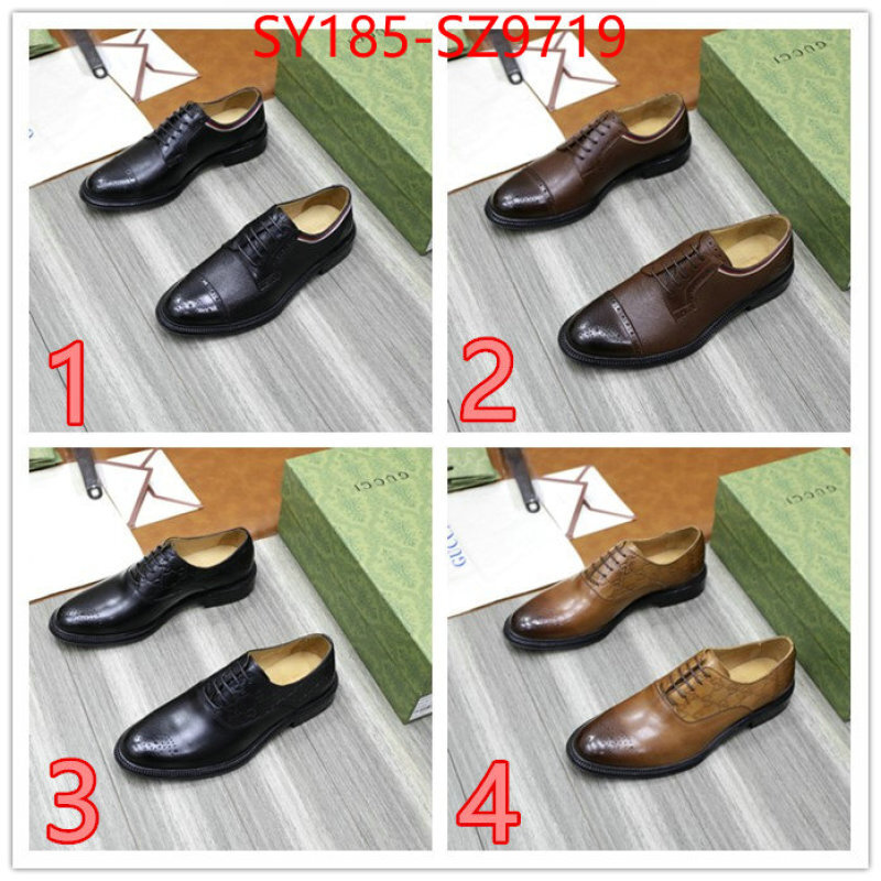 Men Shoes-Gucci can i buy replica ID: SZ9719 $: 185USD