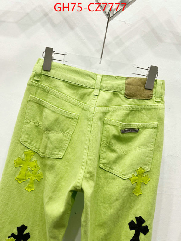 Clothing-Chrome Hearts from china ID: CZ7777 $: 75USD