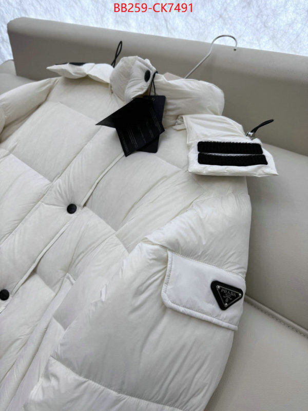 Down jacket Women-Prada cheap online best designer ID: CK7491 $: 259USD